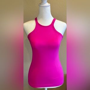 Helmut Lang Hot Pink Tank Top Size: XS
